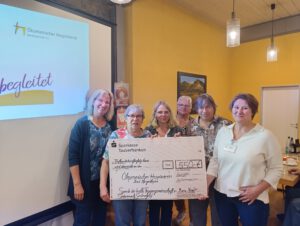 Bild der Spendenübergabe